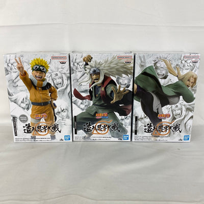 【中古】【未開封】【セット】「NARUTO-ナルト-」 BANPRESTO FIGURE COLOSSEUM 造形忍界大戦 うずまきナ...