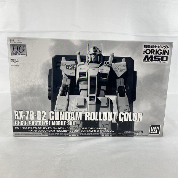 【中古】【未組立】1/144 HG RX-78-02 ガンダム ロールアウトカラー(GUNDAM THE ORIGIN版) 「機動戦士ガンダム THE ORIGIN」 [5061413]＜プラモデル＞（代引き不可）6541