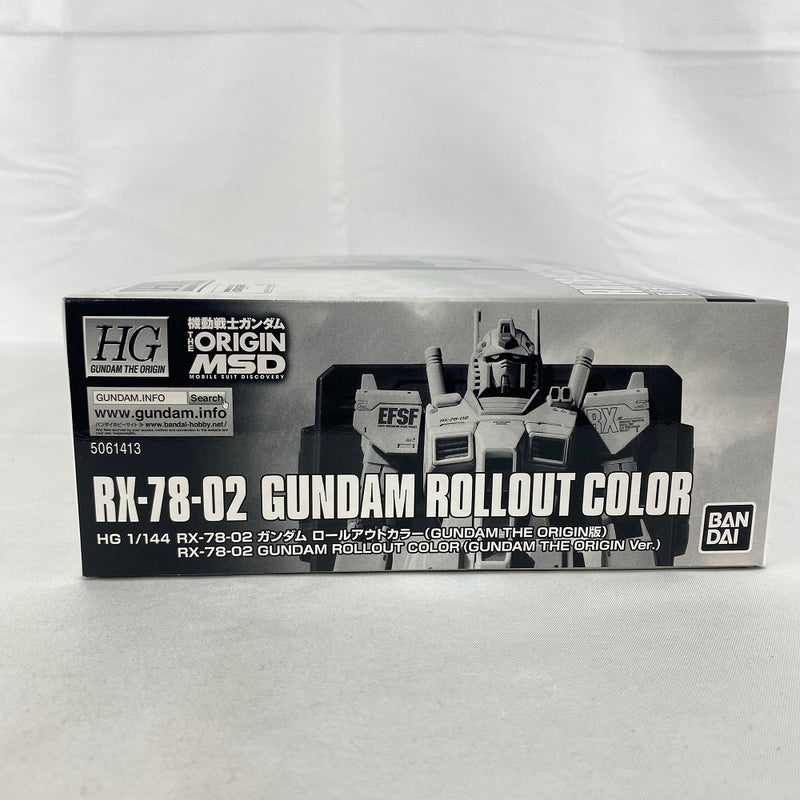 【中古】【未組立】1/144 HG RX-78-02 ガンダム ロールアウトカラー(GUNDAM THE ORIGIN版) 「機動戦士ガンダム THE ORIGIN」 [5061413]＜プラモデル＞（代引き不可）6541