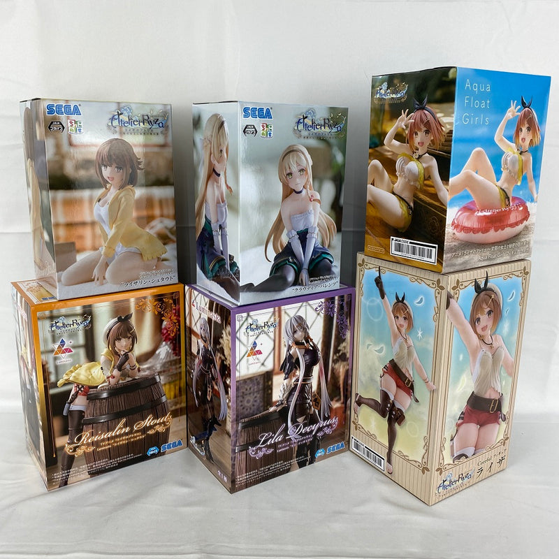 【中古】【未開封】【セット】 「ライザのアトリエ 〜常闇の女王と秘密の隠れ家〜」6種セット＜フィギュア＞（代引き不可）6541