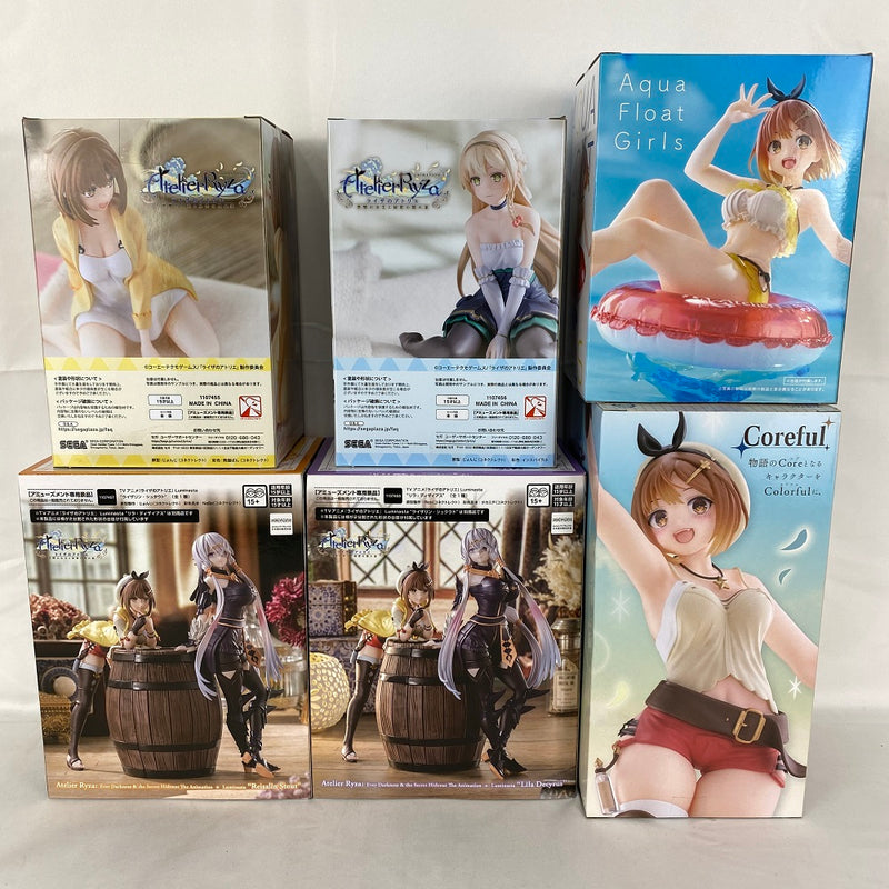 【中古】【未開封】【セット】 「ライザのアトリエ 〜常闇の女王と秘密の隠れ家〜」6種セット＜フィギュア＞（代引き不可）6541