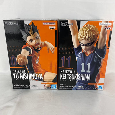 【中古】【未開封】【セット】 ポージングフィギュア-西谷夕・月島蛍-2種セット＜フィギュア＞（代引き不可）6541