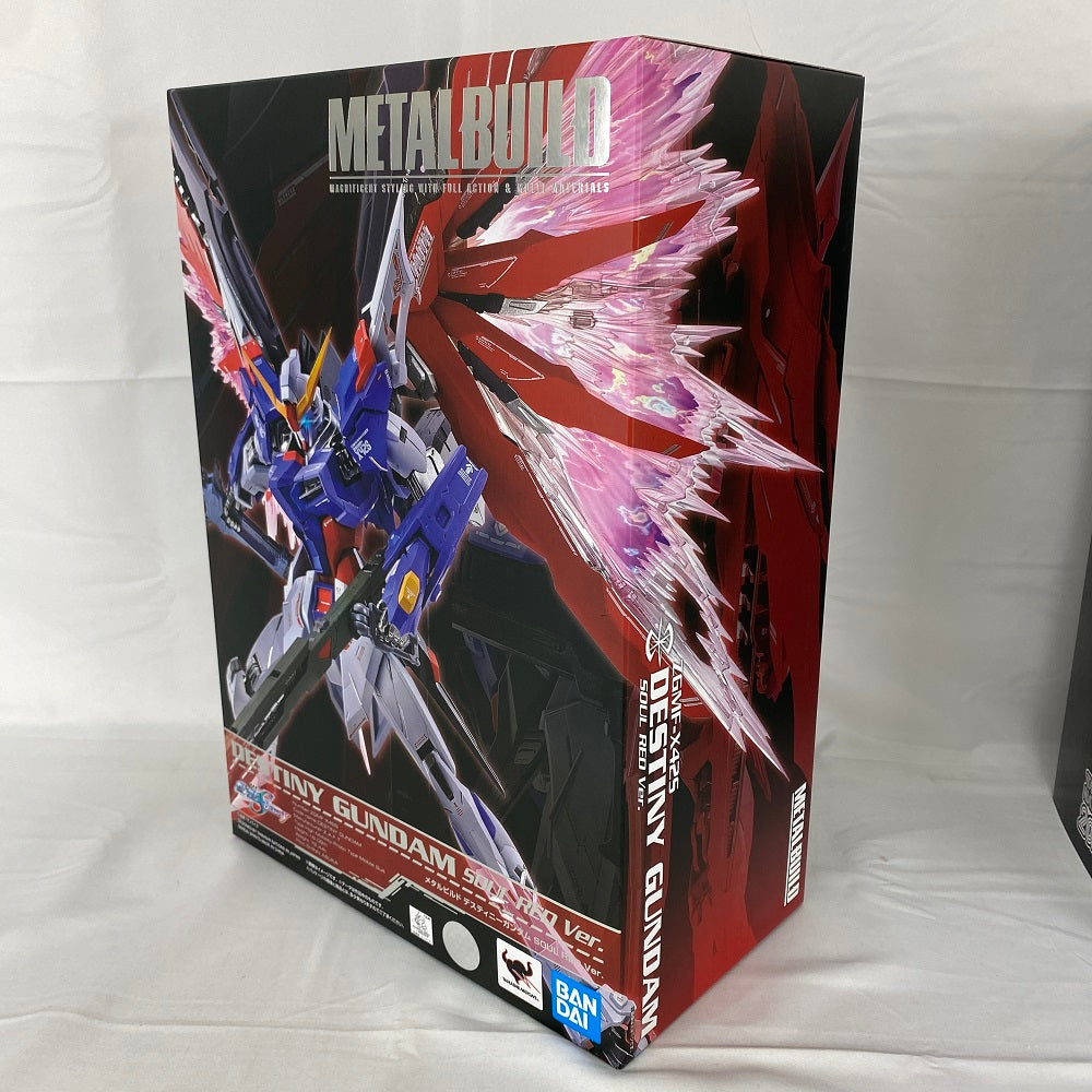 【中古】【未組立】METAL BUILD デスティニーガンダム SOUL RED Ver. 「機動戦士ガンダムSEED DESTINY」  TAMASHII NATION 2020開催記念商品＜フィギュア＞（代引き不可）6541