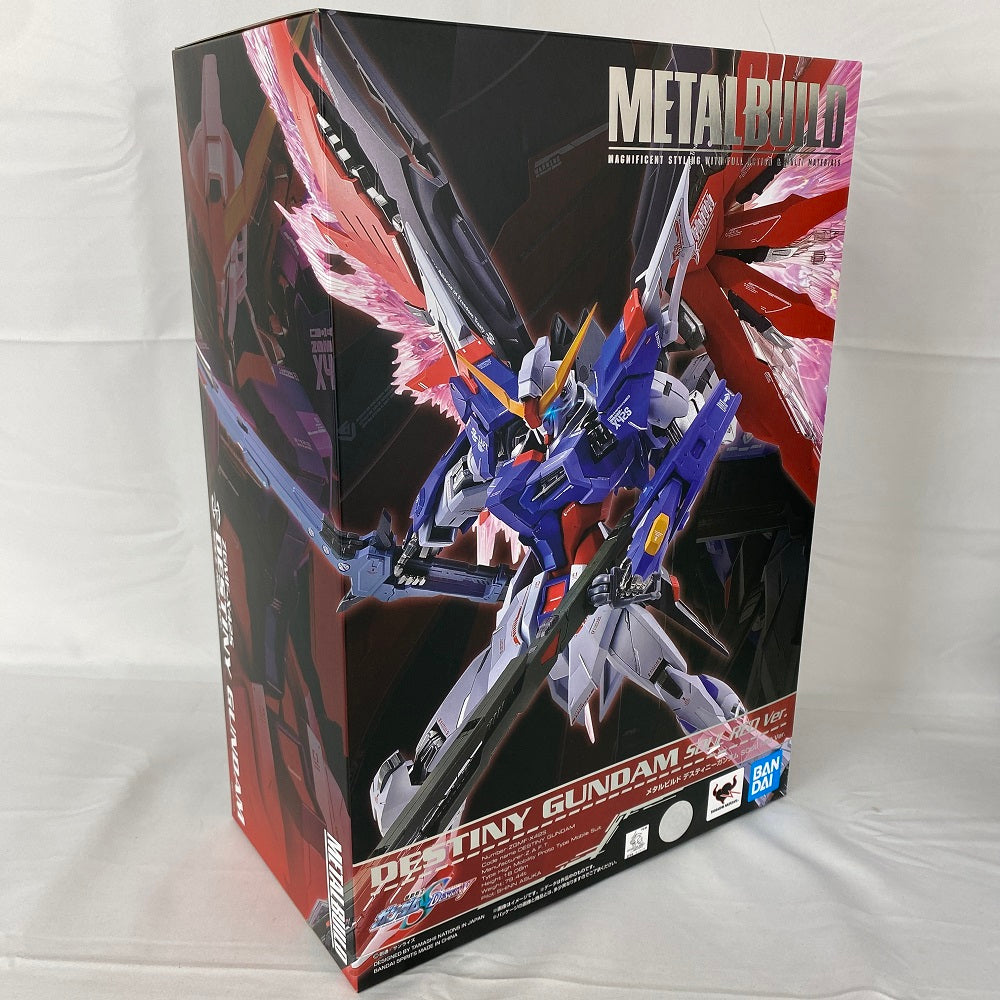 中古】【未組立】METAL BUILD デスティニーガンダム SOUL RED Ver. 「機動戦士ガンダムSEED DESTINY」 T