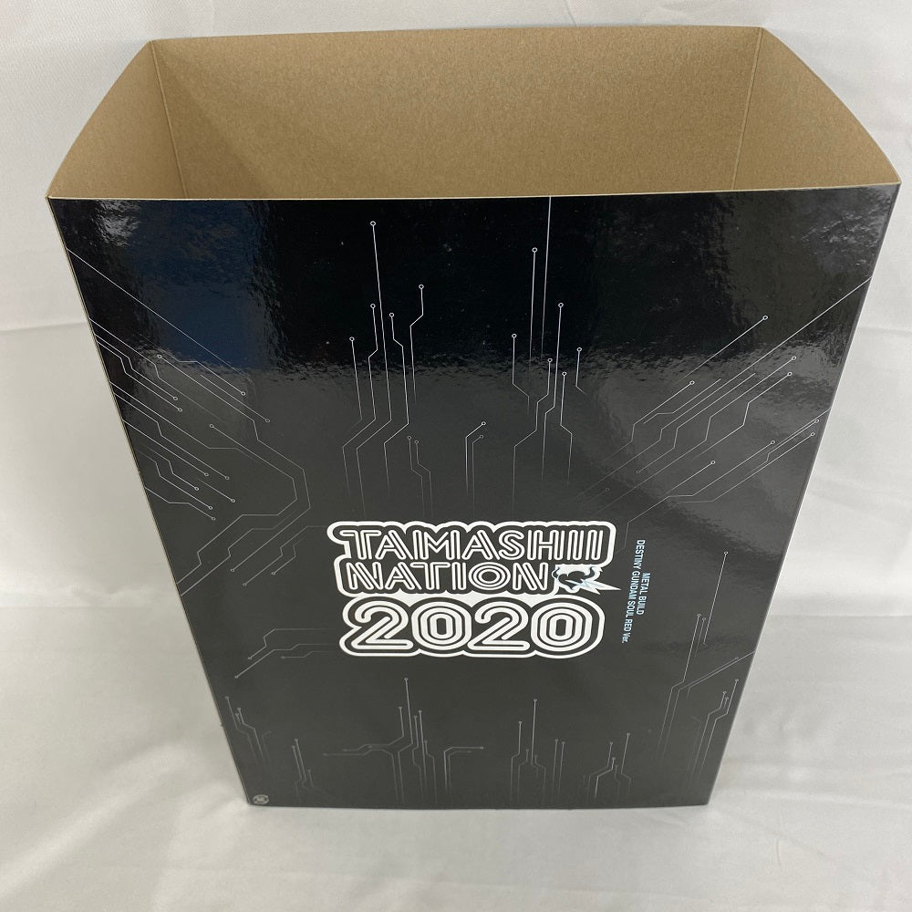 【中古】【未組立】METAL BUILD デスティニーガンダム SOUL RED Ver. 「機動戦士ガンダムSEED DESTINY」  TAMASHII NATION 2020開催記念商品＜フィギュア＞（代引き不可）6541