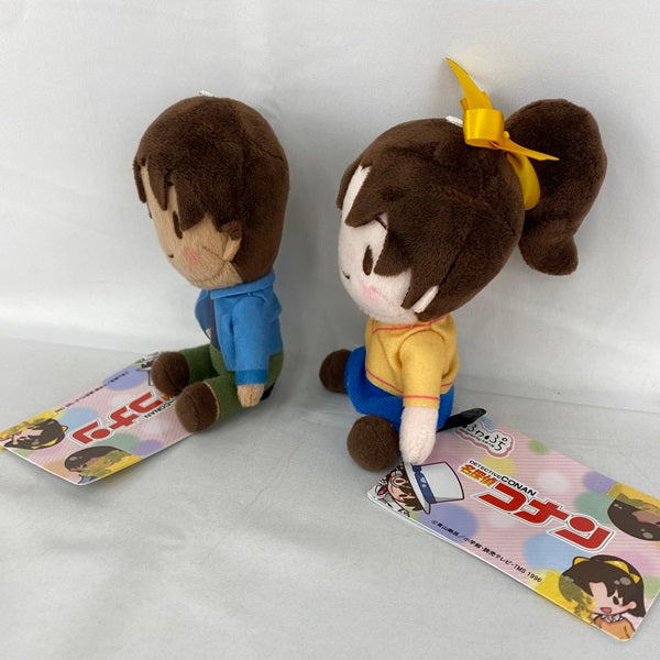 【中古】【未使用】【セット】名探偵コナンふわぷちミニぬいぐるみ“平次&和葉”＜コレクターズアイテム＞（代引き不可）6541