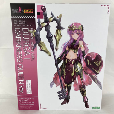 【中古】【未組立】ドゥルガーI ダークネスクイーン Ver. 「フレームアームズ・ガール」 Amazon限定 [FG116]＜プラモデ...