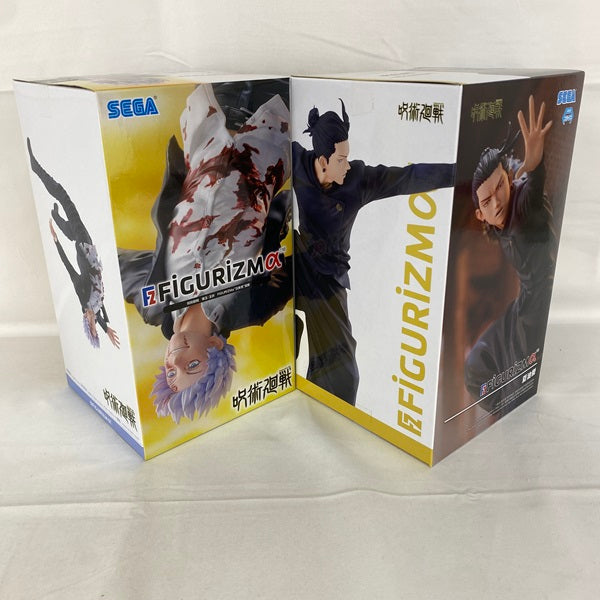 【中古】【未開封】【セット】呪術廻戦　懐玉・玉折　FIGURIZMα　“五条悟”覚醒、“夏油傑”＜フィギュア＞（代引き不可）6541