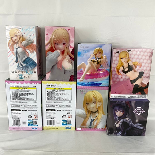 【中古】【セット】【未開封】その着せ替え人形は恋をする Luminasta 喜多川海夢  Aqua Float Girls フィギュア Coreful  Celestial vivi-ぬーどるストッパーフィギュア＜フィギュア＞（代引き不可）6541