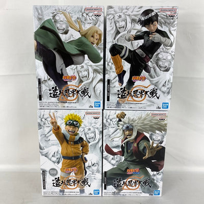 【中古】【セット】【未開封】「NARUTO-ナルト- 」BANPRESTO FIGURE COLOSSEUM 造形忍界大戦 うずまきナ...