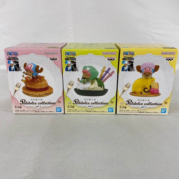 【中古】【セット】【未開封】ワンピース Paldolce collection vol.1 全3種＜フィギュア＞（代引き不可）6541