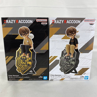 【中古】【セット】【未開封】Crazy Raccoon モニタートップフィギュア-じゃすぱー- A・B (全2種)＜フィギュア＞（代引...