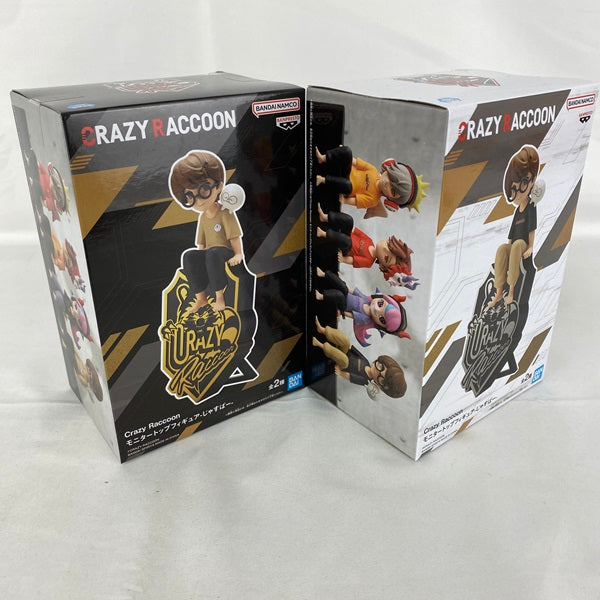 【中古】【セット】【未開封】Crazy Raccoon モニタートップフィギュア-じゃすぱー- A・B (全2種)＜フィギュア＞（代引き不可）6541