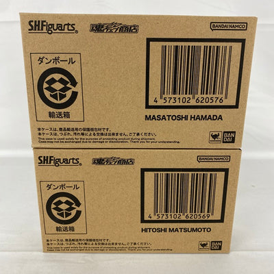 【中古】【未開封】【セット】S.H.Figuarts 　浜田雅功-究極のツッコミ-/松本人志-究極のボケ-　魂ウェブ商店限定＜フィギュ...