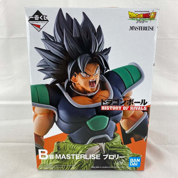 【中古】【未開封】一番くじ ドラゴンボール HISTORY OF RIVALS B賞 MASTERLISE ブロリー＜フィギュア＞（代引き不可）6541