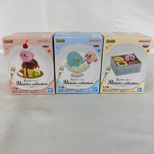 【中古】【未開封】【セット】星のカービィ Paldolce collection vol.6 全3種＜フィギュア＞（代引き不可）6541