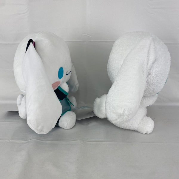 【中古】【未使用】初音ミク×シナモロール Lぬいぐるみ “初音ミク”“シナモロール”　2点＜おもちゃ＞（代引き不可）6541