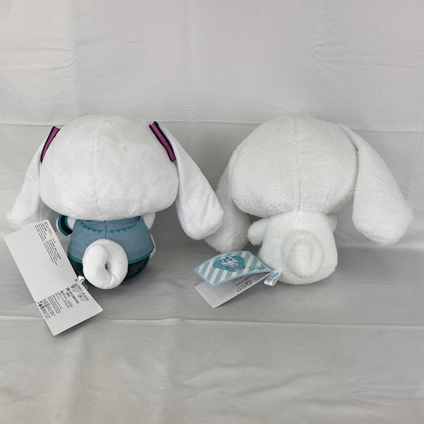 【中古】【未使用】初音ミク×シナモロール Lぬいぐるみ “初音ミク”“シナモロール”　2点＜おもちゃ＞（代引き不可）6541