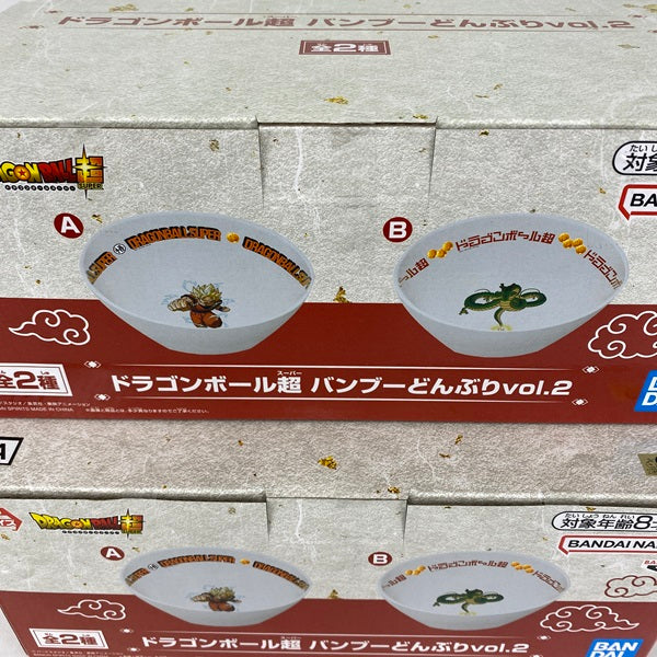 【中古】【未開封】【セット】「ドラゴンボール超 」バンブーどんぶりvol.2　全2種＜コレクターズアイテム＞（代引き不可）6541