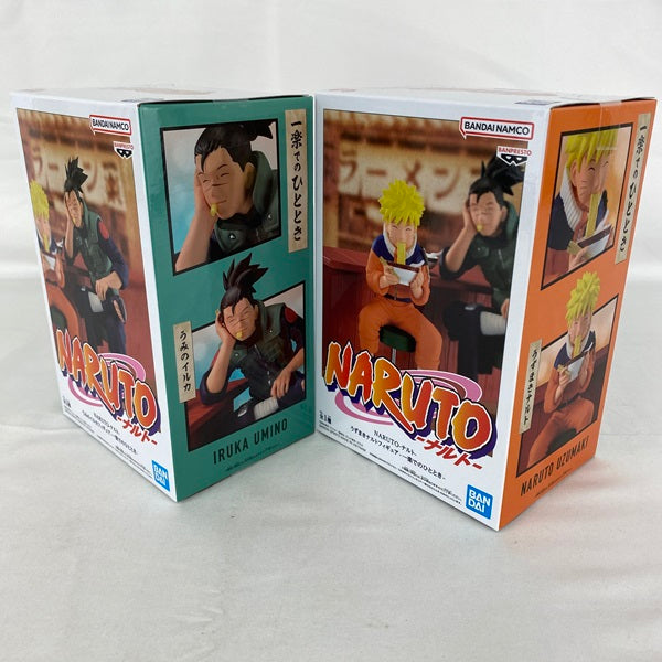 【中古】【未開封】【セット】「NARUTO-ナルト-」 一楽でのひとときフィギュア　2点＜フィギュア＞（代引き不可）6541