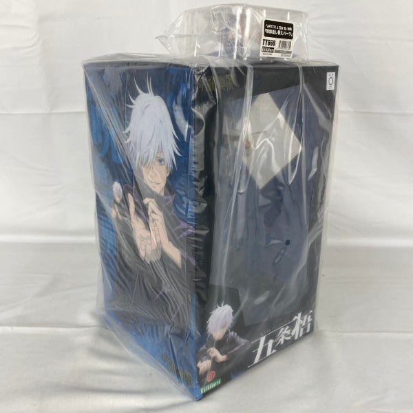 【中古】【未開封】【特典付】「呪術廻戦」1/8スケール塗装済完成品フィギュア ARTFX J 五条悟＜フィギュア＞（代引き不可）6541