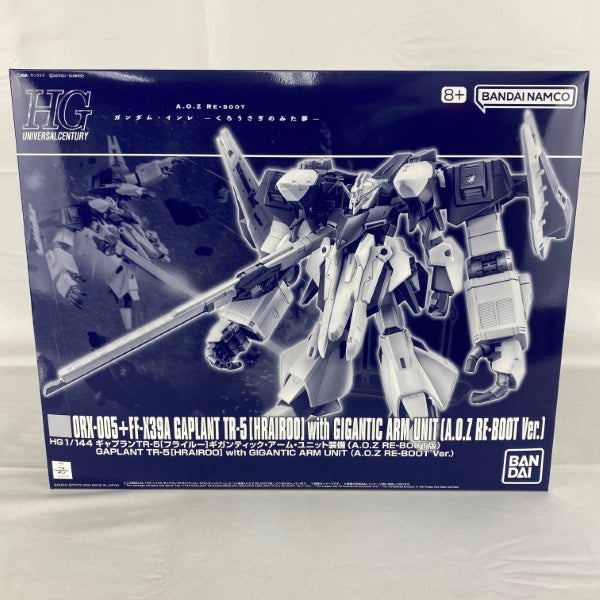 【中古】【未組立】ＨＧ 1/144 ギャプランTR-5[フライルー]ギガンティック・アーム・ユニット装備(A.O.Z RE-BOOT版)＜プラモデル＞（代引き不可）6541