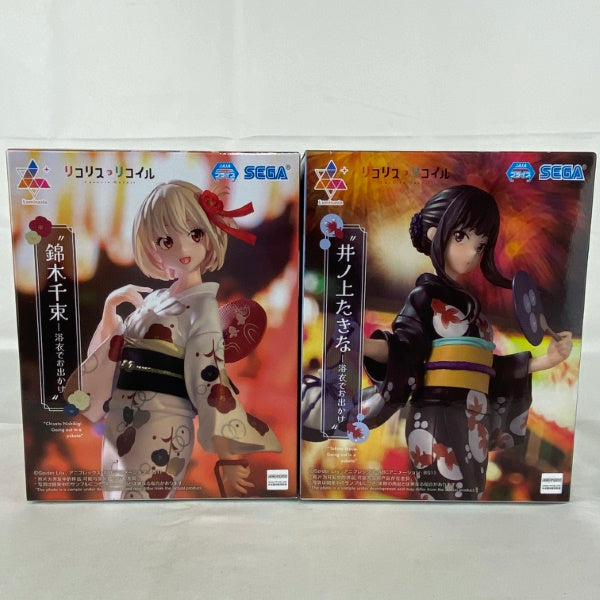 【中古】【未開封】【セット】リコリス・リコイルLuminasta“錦木千束 /井ノ上たきな‐ 浴衣でお出かけ”＜フィギュア＞（代引き不可）6541