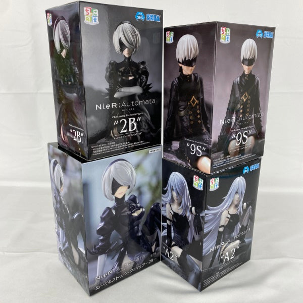 【中古】【未開封】【セット】TVアニメ「NieR:AutomataVer1.1a」プライズフィギュア 4点＜フィギュア＞（代引き不可）6541