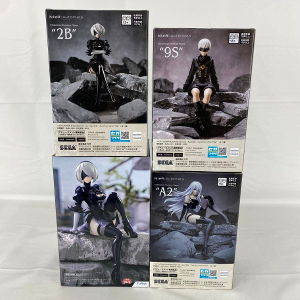 【中古】【未開封】【セット】TVアニメ「NieR:AutomataVer1.1a」プライズフィギュア 4点＜フィギュア＞（代引き不可）6541