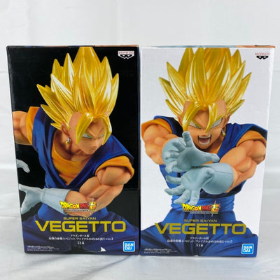 【中古】【未開封】【セット】ドラゴンボール超 最強合体戦士ベジット ファイナルかめはめ波 ver.2/ver.5＜フィギュア＞（代引き...