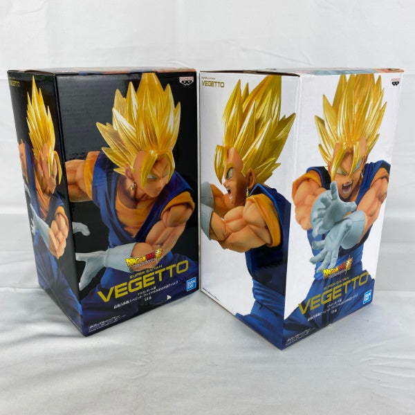 【中古】【未開封】【セット】ドラゴンボール超 最強合体戦士ベジット ファイナルかめはめ波 ver.2/ver.5＜フィギュア＞（代引き不可）6541