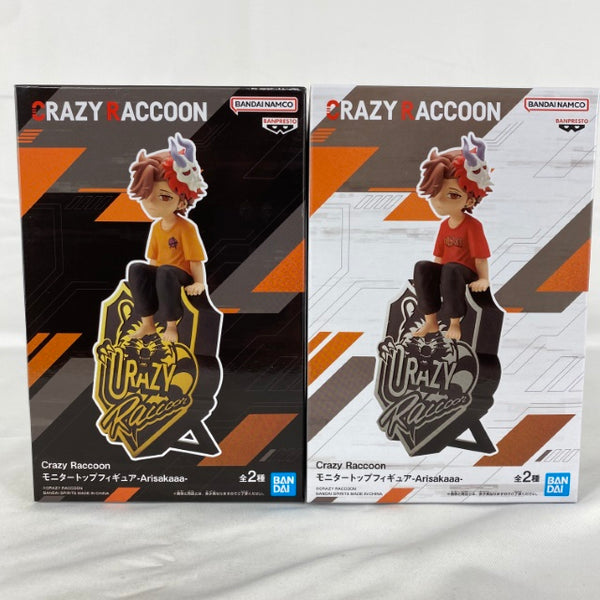 【中古】【未開封】【セット】Crazy Raccoon モニタートップフィギュア-Arisakaaa- 2点＜フィギュア＞（代引き不可）6541