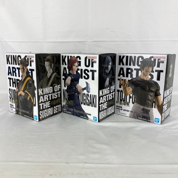 【中古】【開封品】【セット】呪術廻戦 KING OF ARTIST 3点＜フィギュア＞（代引き不可）6541