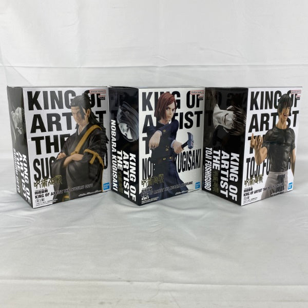 【中古】【開封品】【セット】呪術廻戦 KING OF ARTIST 3点＜フィギュア＞（代引き不可）6541