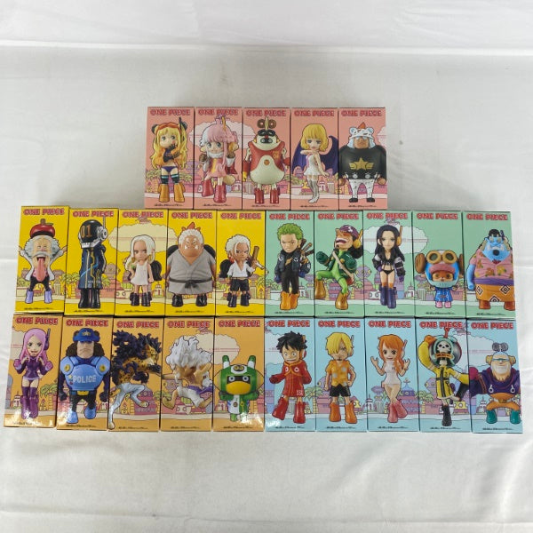 【中古】【未開封】【セット】ワンピース ワールドコレクタブルフィギュア-エッグヘッド1〜5-＜フィギュア＞（代引き不可）6541