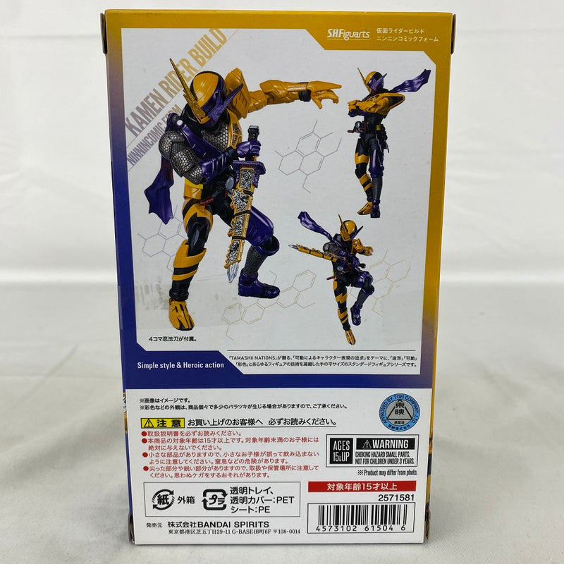 【中古】【未開封】S.H.Figuarts 仮面ライダービルド ニンニンコミックフォーム＜フィギュア＞（代引き不可）6541