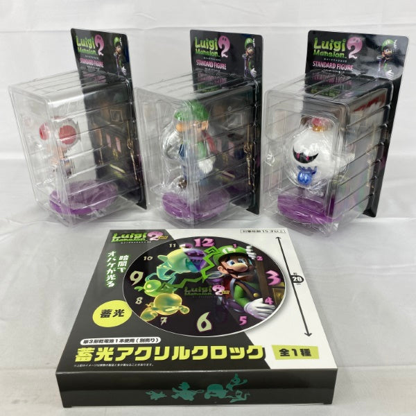 【中古】【未開封】【セット】ルイージマンション2 フィギュア、グッズ 4点＜フィギュア＞（代引き不可）6541