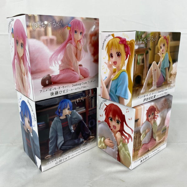 【中古】【未開封】【セット】アニメ「ぼっち・ざ・ろっく！」 Desktop Cute フィギュア 〜ルームウェアVer.〜 4点＜フィギュア＞（代引き不可）6541