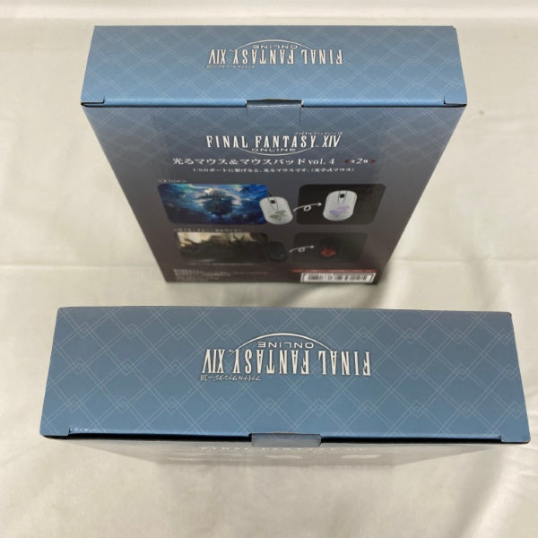 【中古】【未開封】【セット】ファイナルファンタジーXIV 光るマウス＆マウスパッド vol.4　2点＜コレクターズアイテム＞（代引き不可）6541