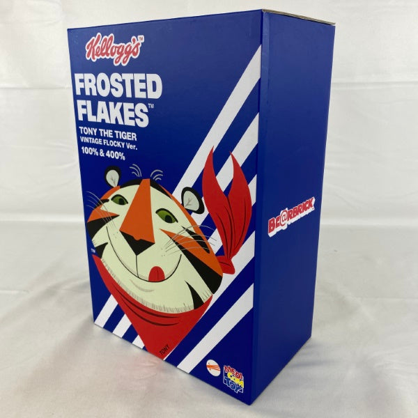 【中古】【未開封】BE@RBRICK TONY THE TIGER VINTAGE FLOCKY Ver.100％ & 400％＜フィギュア＞（代引き不可）6541