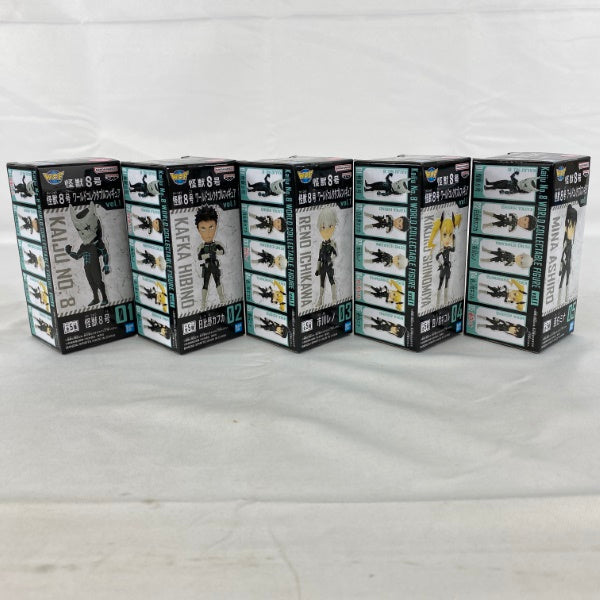 【中古】【未開封】【セット】怪獣８号 ワールドコレクタブルフィギュアvol.1　5点＜フィギュア＞（代引き不可）6541