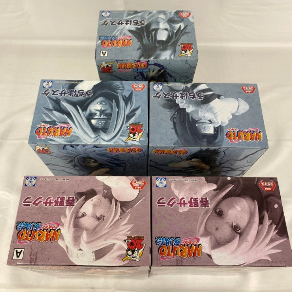 【中古】【未開封】【セット】NARUTO-ナルト- VIBRATION STARS-うちはサスケ/春野サクラ 5点＜フィギュア＞（代引き不可）6541