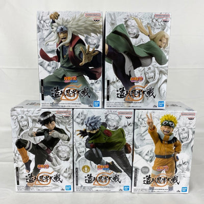 【中古】【未開封】【セット】NARUTO-ナルト- 疾風伝 BANPRESTO FIGURE COLOSSEUM 造形忍界大戦 5点＜...