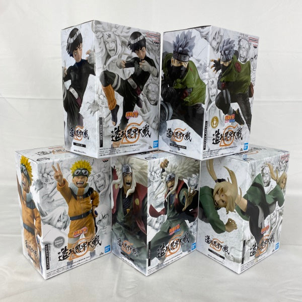 【中古】【未開封】【セット】NARUTO-ナルト- 疾風伝 BANPRESTO FIGURE COLOSSEUM 造形忍界大戦 5点＜フィギュア＞（代引き不可）6541