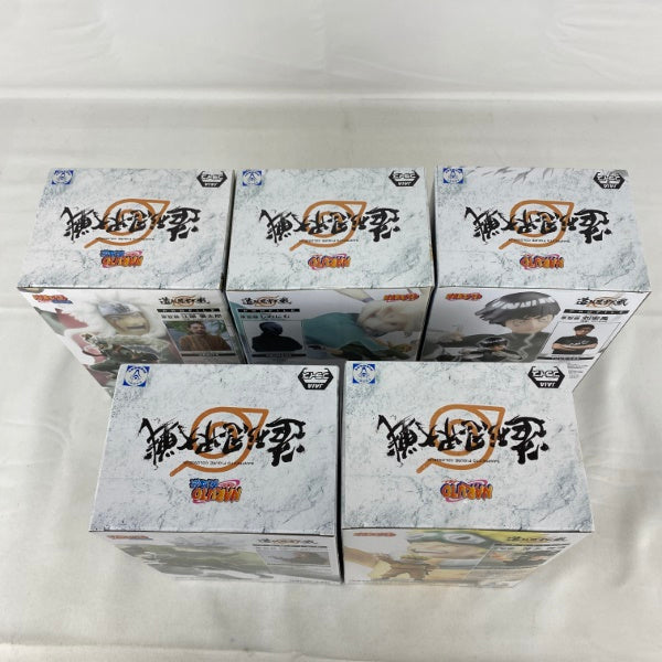 【中古】【未開封】【セット】NARUTO-ナルト- 疾風伝 BANPRESTO FIGURE COLOSSEUM 造形忍界大戦 5点＜フィギュア＞（代引き不可）6541