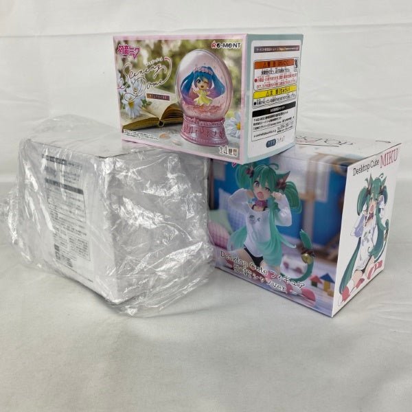 中古】【未開封】【セット】初音ミク フィギュア 3点セット