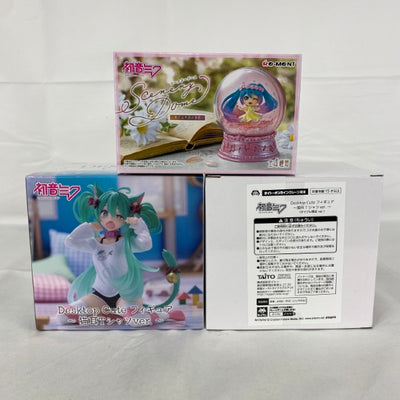 【中古】【未開封】【セット】初音ミク フィギュア 3点セット＜フィギュア＞（代引き不可）6541