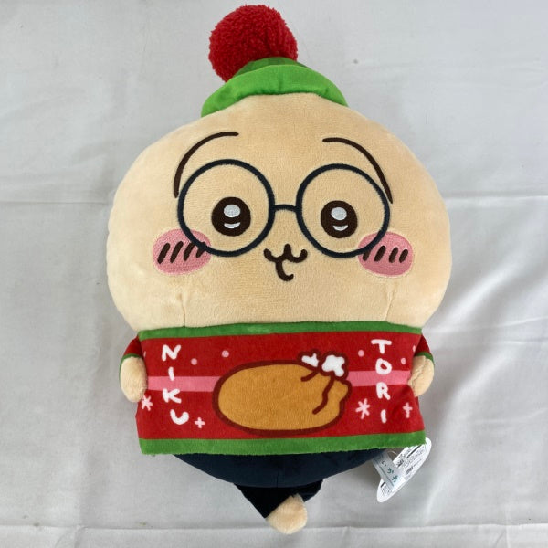 【中古】【未使用】【セット】ちいかわ クリスマスBIGぬいぐるみ 3点＜おもちゃ＞（代引き不可）6541