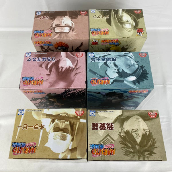 【中古】【未開封】【セット】NARUTO-ナルト- 疾風伝 VIBRATION STARS 6点＜フィギュア＞（代引き不可）6541