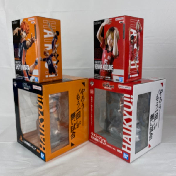 超美品 ハイキュー 全巻 完結セット 映画特典 フィギア付き 中古】【未開封】【セット】ハイキュー！！日向翔陽/弧爪研磨